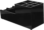 HOLIDYOYO Professional Bar Organizer with Compartments Versatile Napkin Straw Spoon Holder for Restaurants Kitchens Home Bars Condiment Storage