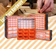 Tool Storage Toy Organizer Box Bin Part Organiser Drawer Cabinet Chest Plastic
