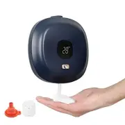 Automatic Soap Dispenser Wall Mounted Foaming Soap Dispenser with Clock Temp (Na