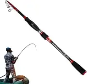 Generic Backpacking Fishing Rod - Telescopic Casting And Fishing Rods,Adjustable Short Section, Portable Sea Fishing Rod, Short Collapsible Rods