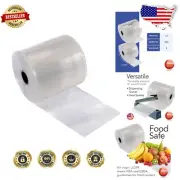 500 Ft Lay Flat Poly Tubing, 12" Width - Ultra-Strong, Food Safe, USA Made