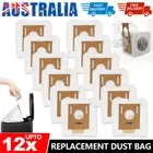 12Pcs Dust Bags for Ecovacs Deebot Ozmo N8+/Pro+ T8/T9 Plus AIVI Vacuum Cleaner