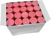 COHEALI 20pcs Dustless Teaching Chalk Portable Blackboard Chalk for Safe Washable for Indoor Outdoor Use for Drawing Sidewalks and Blackboards
