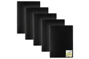 5pc Spirax P703 A3 Visual Art Spiral Diary Writing Stationery 120-Pages Black