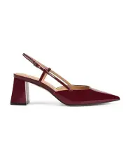 [Siren] Yasmine Slingback Heels in Wine