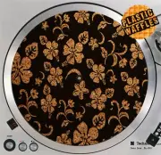 Genuine Cork Hawaiian #1 Flower Slipmat Cork Anti-Static 12" Slip Mat Audiophile