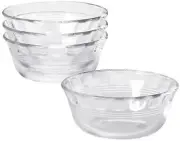 Pyrex, Clear Glass Original 10 oz Custard Cup (4 Pack)