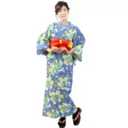Japanese Kawariori Kimono Yukata Obi Set Of 2 (Polyester) x81