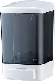 LUNCHS Manual Soap Dispenser Wall-Mounted 1000ml(33.8 Oz) Refillable Liquid/Gel/Shampoo Container Hand Soap Dispenser for Bathroom Hotel Commercial