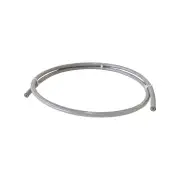 Aeroflow 200 PTFE Teflon SS PVC Coated Braided Hose CLEAR 6 M/19ft 8-1/4"