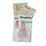 Simplicity 5712 Sewing Pattern UNCUT Dress Jacket Headband Sizes 6 Months, 1, 2
