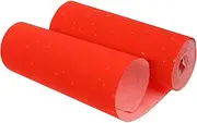 TEHAUX Thickened Rice Paper Red Xuan Paper Roll for Calligraphy Diy Couples Festival Decorations
