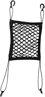 Toddmomy Pet Safety Assurance Car Mesh Net Organizer Dog Car Seat Divider Vehicle Pet Barrier Car Seat Cover Backseat Organizer