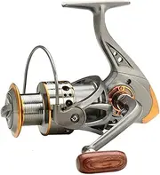 [AIMALL] High-Performance Fishing Reel for All Levels, Durable All-Metal Wire Cup, Universal Sea & Freshwater Gear, 5.2:1 Gear Ratio
