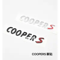 在飛比找蝦皮購物優惠-MINI COOPER / COOPERS 車貼 / 兩款 