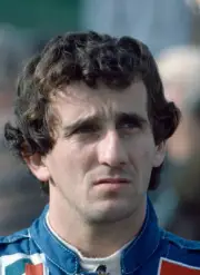 Formula One driver Alain Prost of France, circa 1980. - Old Photo