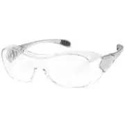 NEW Condor Safety Glasses, Clear Lens, Gray Frame Color Item# 4VCD5