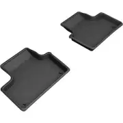 3D MAXpider for VOLVO XC60 T8 TWIN ENGINE 2018-2024 KAGU BLACK R2 (2PCS) Floor (for: Volvo)
