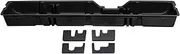 DU-HA Under Seat Storage fits 2000-2016 Ford F250 F350 F450 F550 Super Duty SuperCab | Black, Heavy-Duty Backseat Organizer, Gun Case or Tool Box | Low Profile Design | Includes 2-pc Dividers | 20031