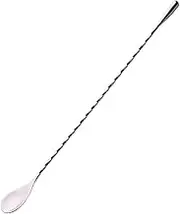 12 Inches Stainless Steel Bar Spoon, Bartender Cocktail Shaker Cocktail Mixing Spoon,Spiral Pattern
