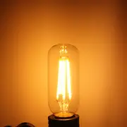 Kingso T45 E26/E27 Dimmable Edison LED Bulbs Warm White COB Vintage Light 400LM 4W 110V/220V E27 220V