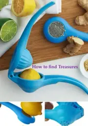 BRAND NEW TUPPERWARE ZEST N PRESS CITRUS JUICER AND ZESTER HAND HELD