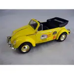 COUPLES CLASSIC BEETLE絕版甲殼蟲敞篷房車模型精品 ERTL 1:24