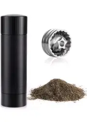 Luvan Pepper Grinder Mill, Heavy Duty Aluminum Manual Pepper Mill, Profession...