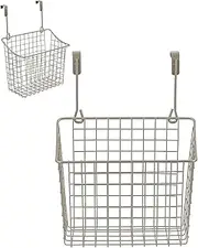 [Spectrum Diversified] Over-The-Cabinet/Drawer Grid Basket, Large, Satin Nickel