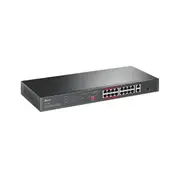 TP Link Tl Sl1218P 16 Port Gigabit Rackmount Switch