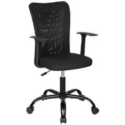 Antrim Student Chair with Arms Black