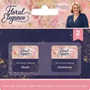 Sara Signature Floral Elegance Inkpads-Shimmer FEIPSHIM