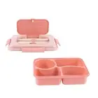 Meal Prep Container with Sauce Box Stackable Lunch Bowl Leakproof Bento Set