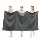 2/4PCS 100% Cotton Jumbo Large Bath Sheets Extra Soft Shower Towels Set 500GSM