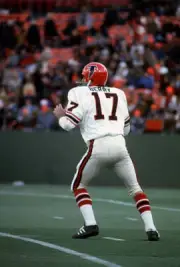 Bob Berry Of The Atlanta Falcons Drops Back To Pass 1971 NFL OLD PHOTO 9