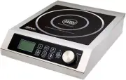 6535 Digital Prochef-3000 Induction Cooktop, Stainless-Steel Body, Larger 9" Coi