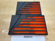 Snap-on Tools NEW ORANGE FOAM ORGANIZER TRAYS for 12pc Essential Plier Sets