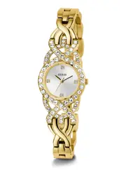 GUESS Gold Adorn Crystal Watch