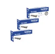 Brother TN2450 Toner Cartridges Value Pack - Includes: [3 x Black]