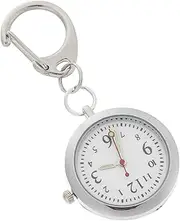 [DEARMAMY] Luminous Keychain Supplies Fob Watches for Women Fob Watch for Nurses Pour Brooch Interesting Miniatures Sprouting Tray Four Leaf Brooch Dot Stainless Steel