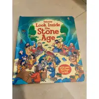 在飛比找蝦皮購物優惠-Usborne Look Inside the stone 