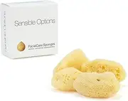 FacialCare Sea Sponges, for A Deep Down Facial Scrub. Exfoliating, Hypoallergenic, Zero Waste. Premium Quality Mediterranean Sea Sponges.
