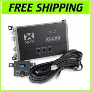 Enhanced Audio NVX XLCA2 Converter: xBOOST Technology & Remote Control for Cars