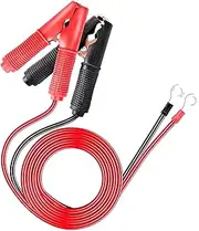 MagiDeal Cars Battery Cable Battery Wires Alligator Clips O Ring Terminal Extension Charge Cable Battery Jump Cable Battery Cable, 1M