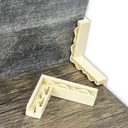 Adjustable Universal Backdrop Board Bracket Vertical L Shape Background Holder Stand for Photograph Studio (2 Pack)