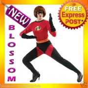 C687 Mrs Incredible Disney Super Hero Heroine Halloween Adult Costume RB