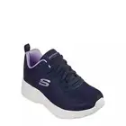New Women’s Skechers 149690 Dynamight 2.0 Power Plunge 7.5 Navy/Purple Sneakers