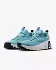 FJ7127-400 Nike Free Metcon 6 Denim Turquoise Black Vast Grey White (Men's)