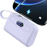 Portable Charger, Mini Power Bank, 12000mAh Phone Charger, Compact Battery Pack for Android & iPhone, Battery Bank Compatible for USB C Devices/iPhone 16/15/14/13/12/11 Series