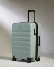 [Antler] Medium Luggage in Mist Blue - Icon Stripe